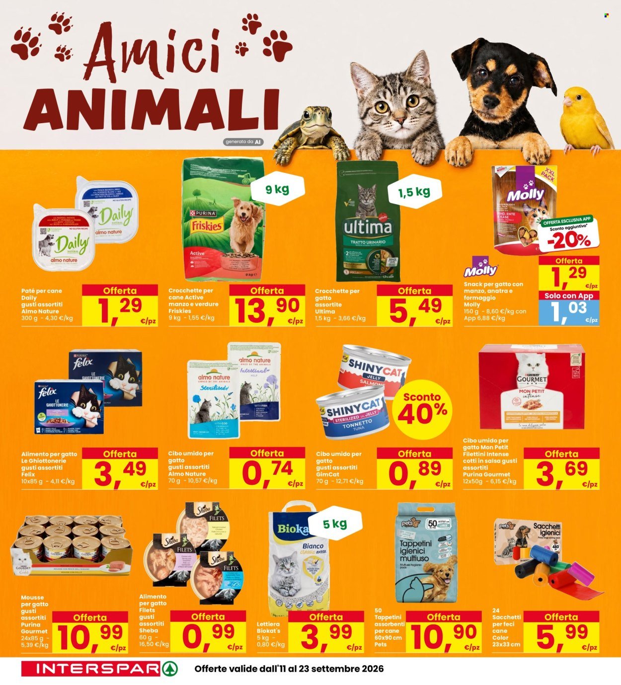 Volantino INTERSPAR - Sottocosto
