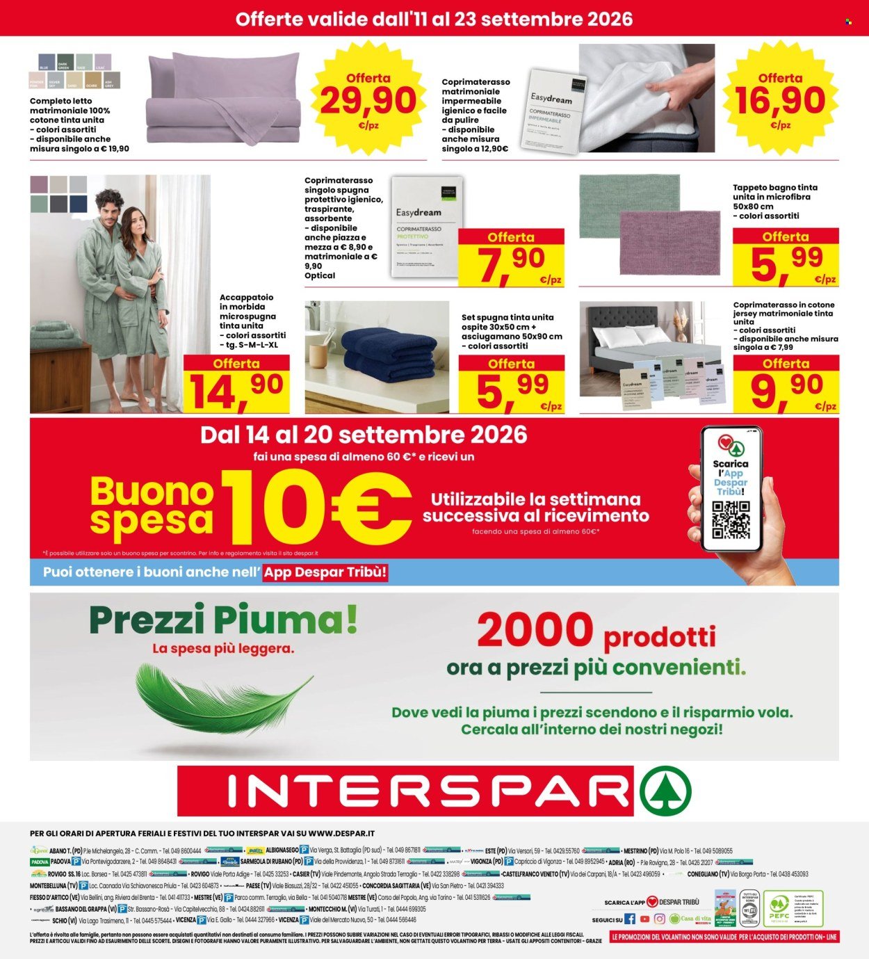 Volantino INTERSPAR - Sottocosto