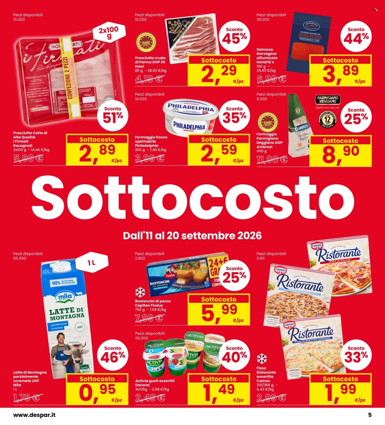 Volantino INTERSPAR - Sottocosto