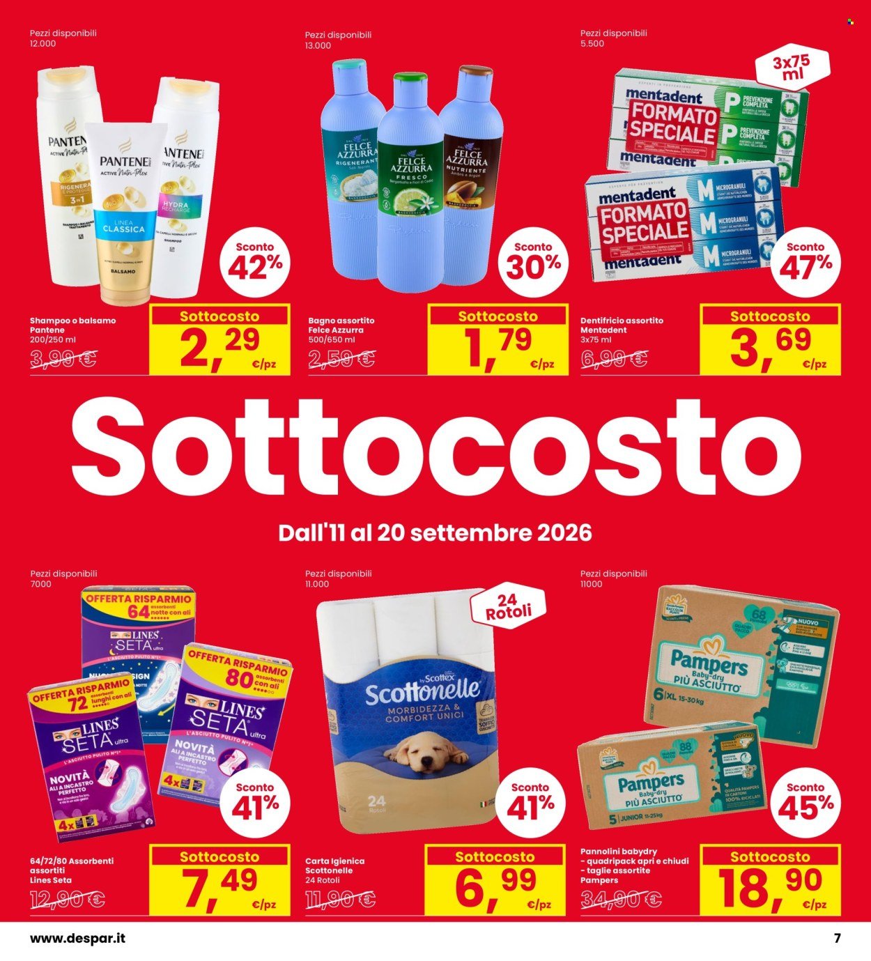 Volantino INTERSPAR - Sottocosto