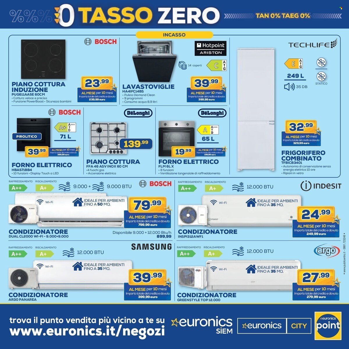 Volantino EURONICS - TASSO ZERO