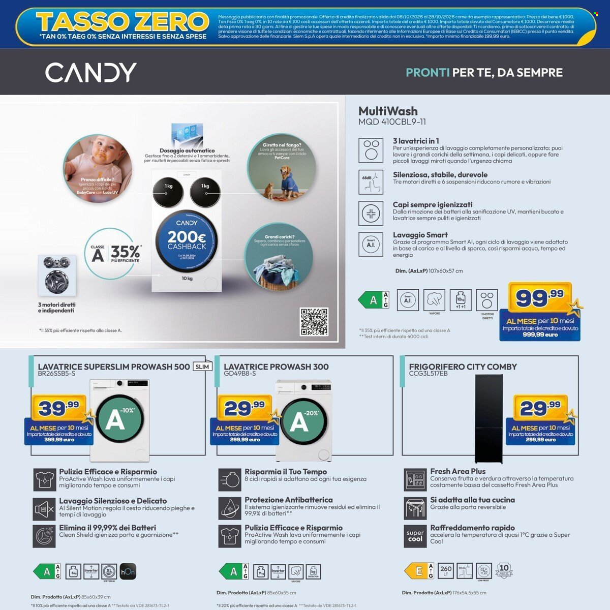 Volantino EURONICS - TASSO ZERO