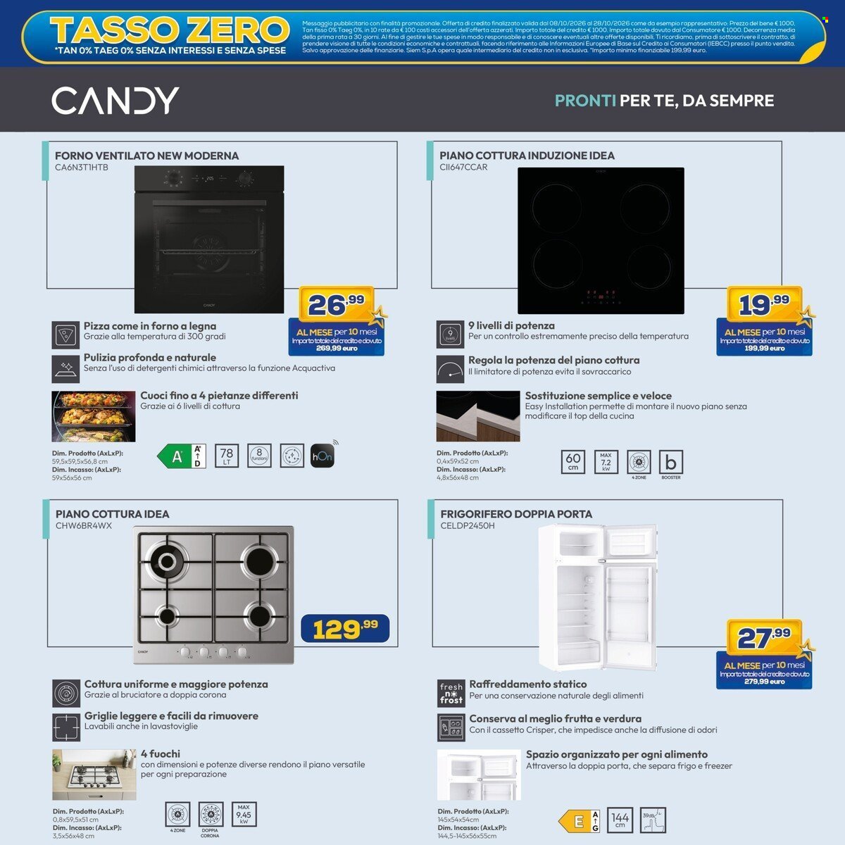 Volantino EURONICS - TASSO ZERO
