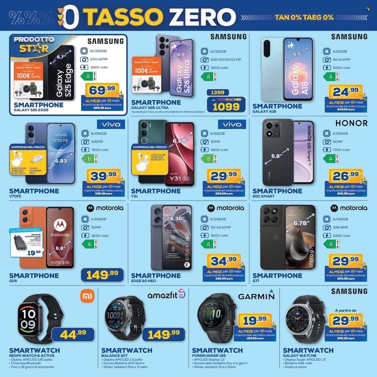 Volantino EURONICS - TASSO ZERO