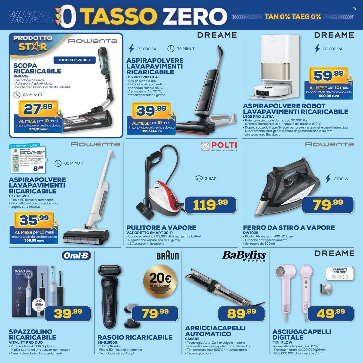 Volantino EURONICS - TASSO ZERO