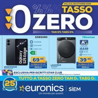 Volantino EURONICS - TASSO ZERO