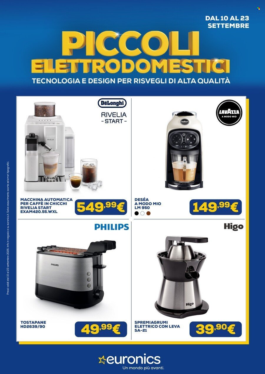 Volantino EURONICS - Speciale Piccoli Elettrodomestici