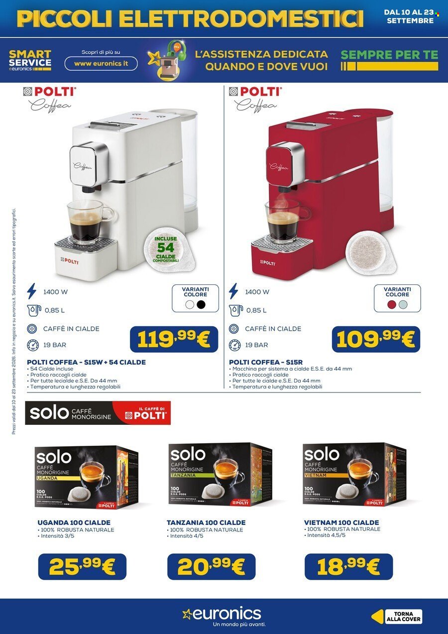 Volantino EURONICS - Speciale Piccoli Elettrodomestici