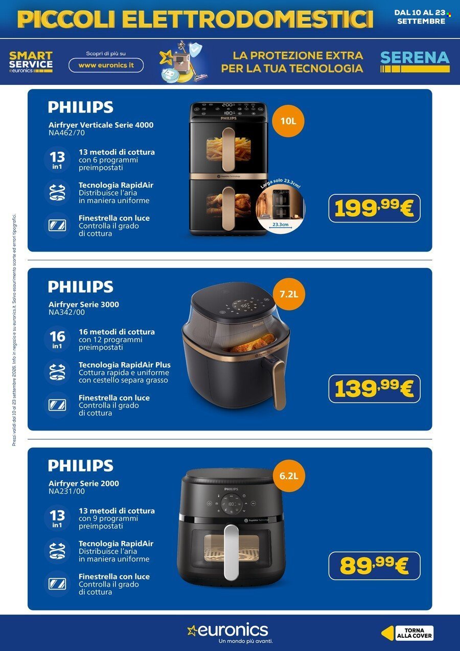Volantino EURONICS - Speciale Piccoli Elettrodomestici