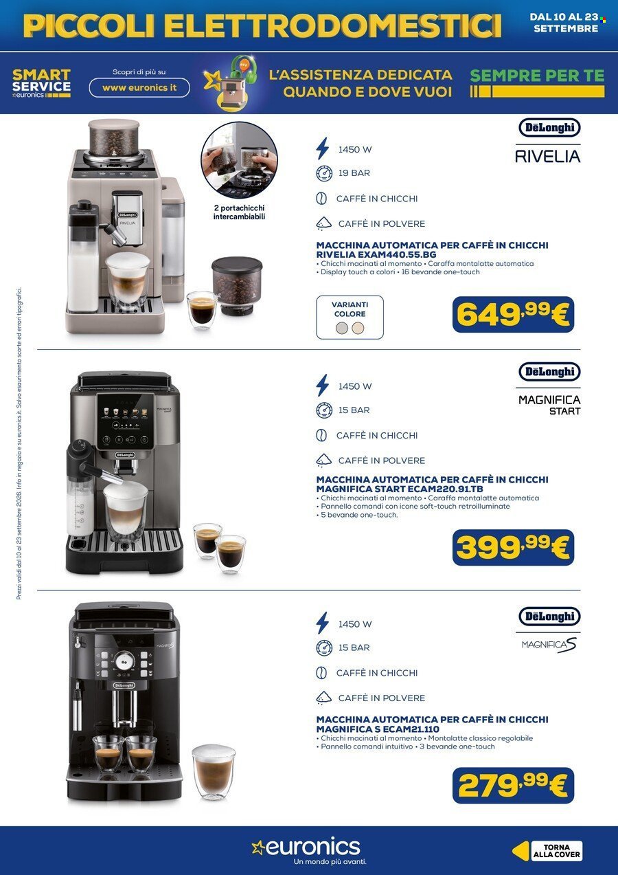 Volantino EURONICS - Speciale Piccoli Elettrodomestici