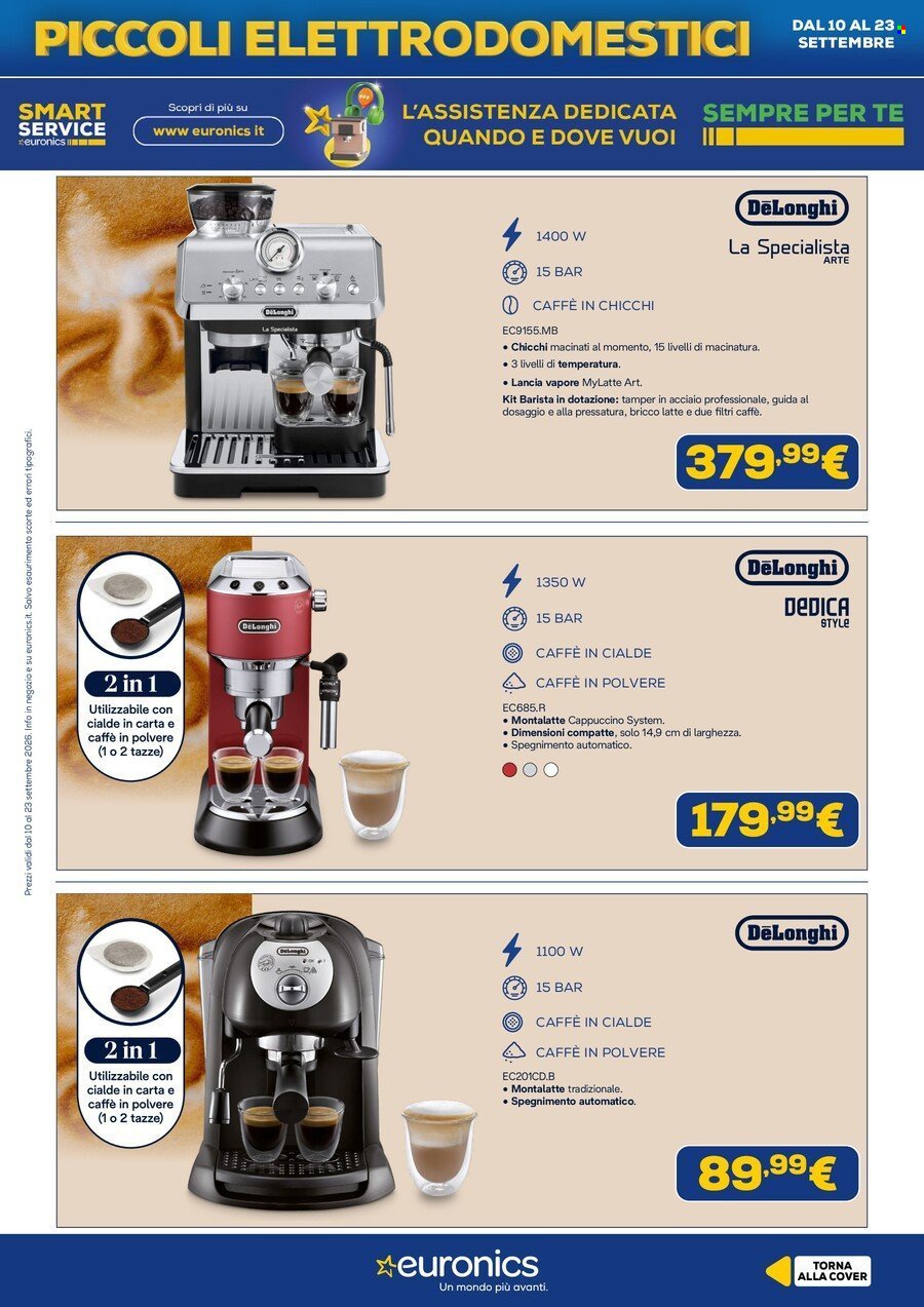 Volantino EURONICS - Speciale Piccoli Elettrodomestici