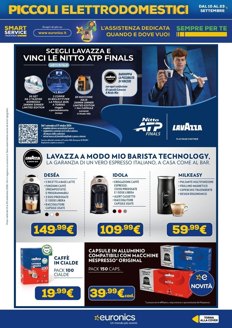 Volantino EURONICS - Speciale Piccoli Elettrodomestici