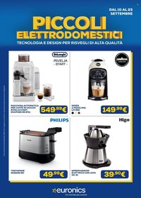 Volantino EURONICS - Speciale Piccoli Elettrodomestici