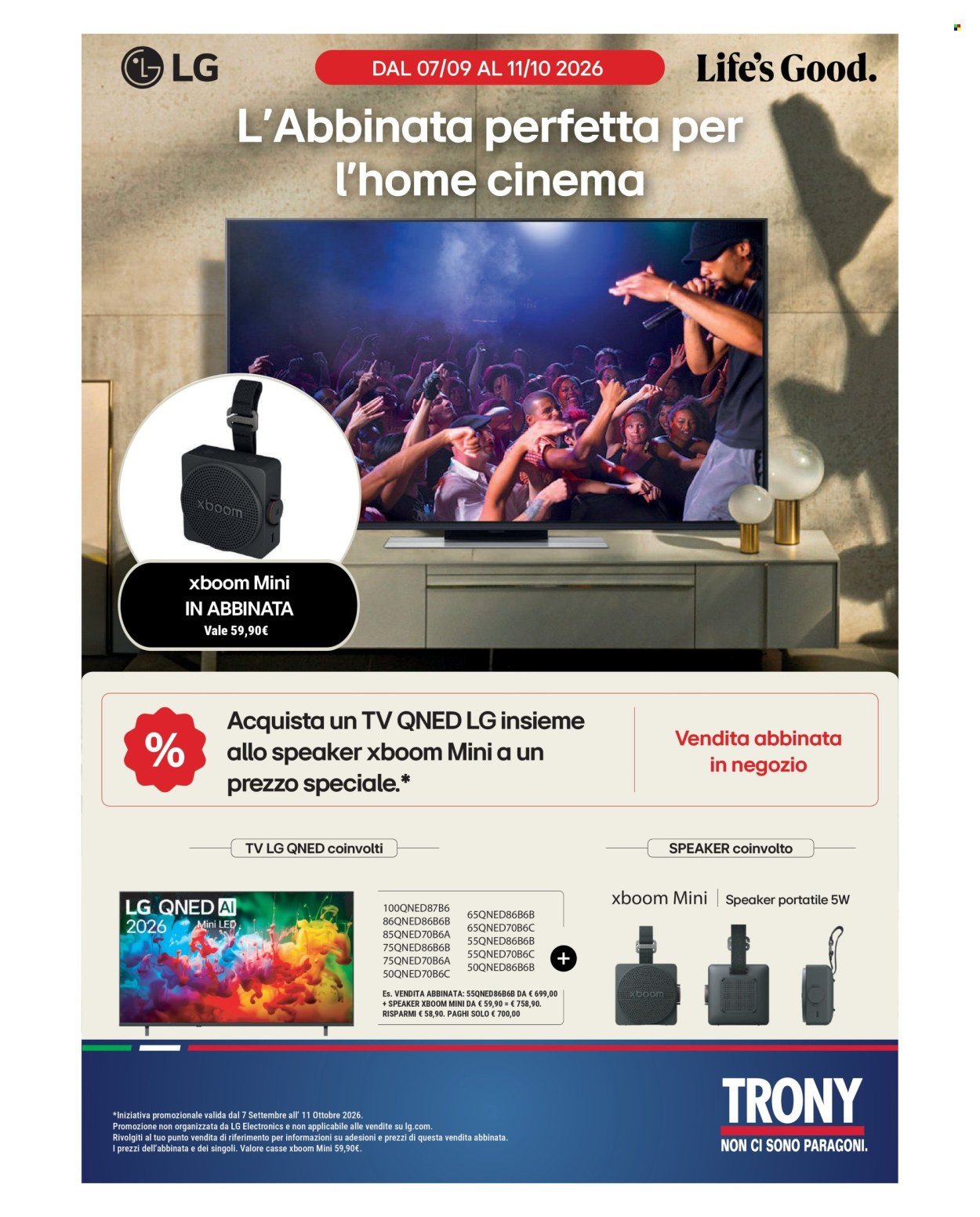 Volantino TRONY - Da giovedì 17 2026