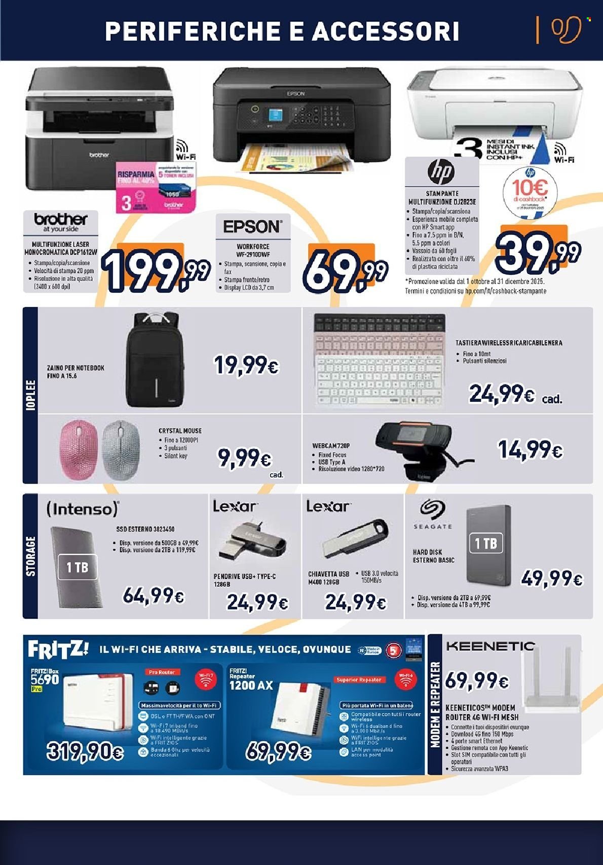 Volantino UNIEURO - Pizzeria a casa tua (2025-10-13 - 2025-10-26)