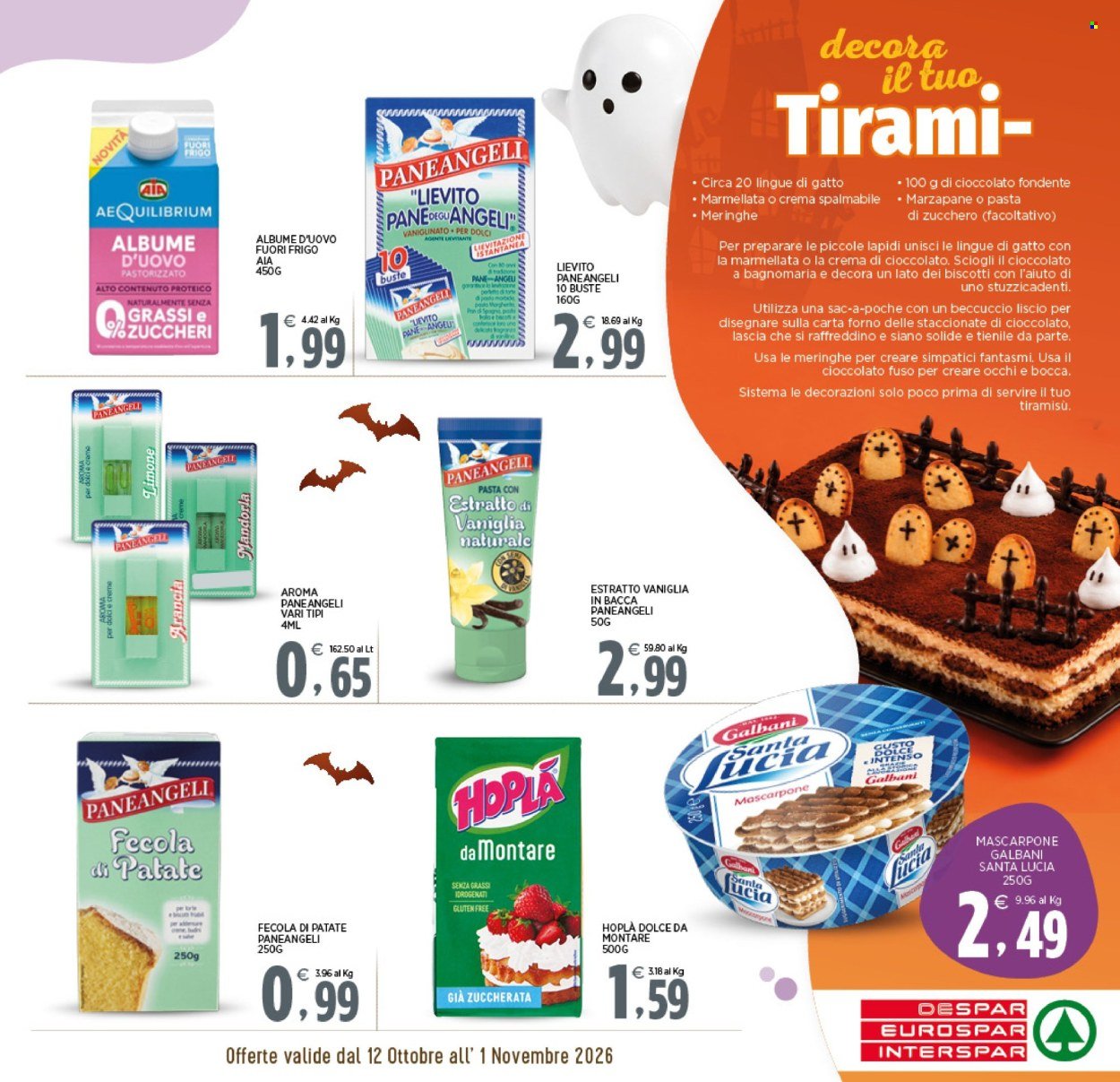 Volantino EUROSPAR - Da lunedì 12 ottobre 2026
