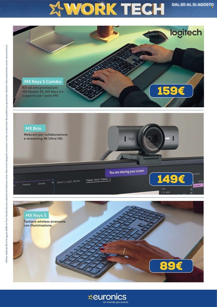 Volantino EURONICS - Work Tech