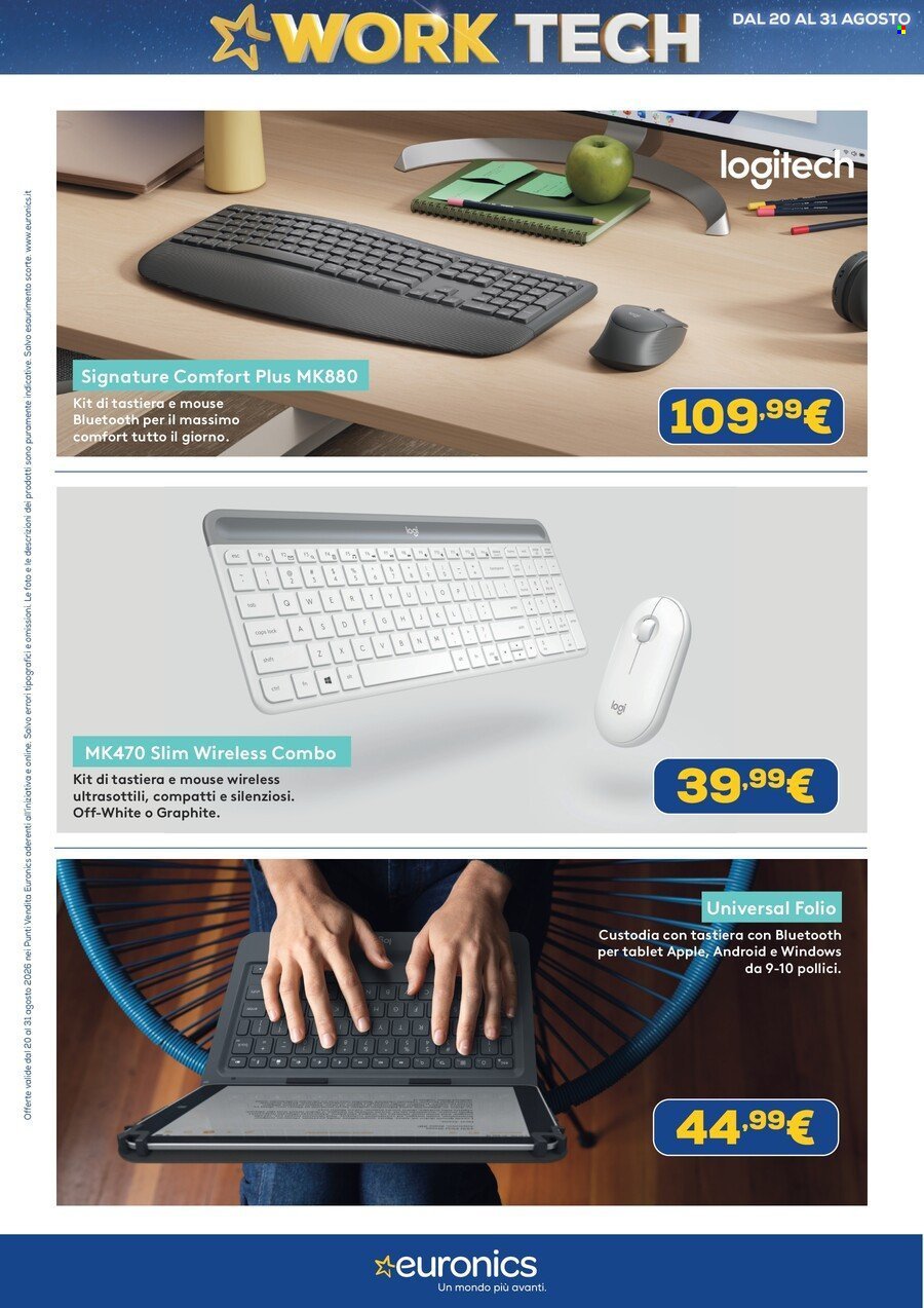 Volantino EURONICS - Work Tech