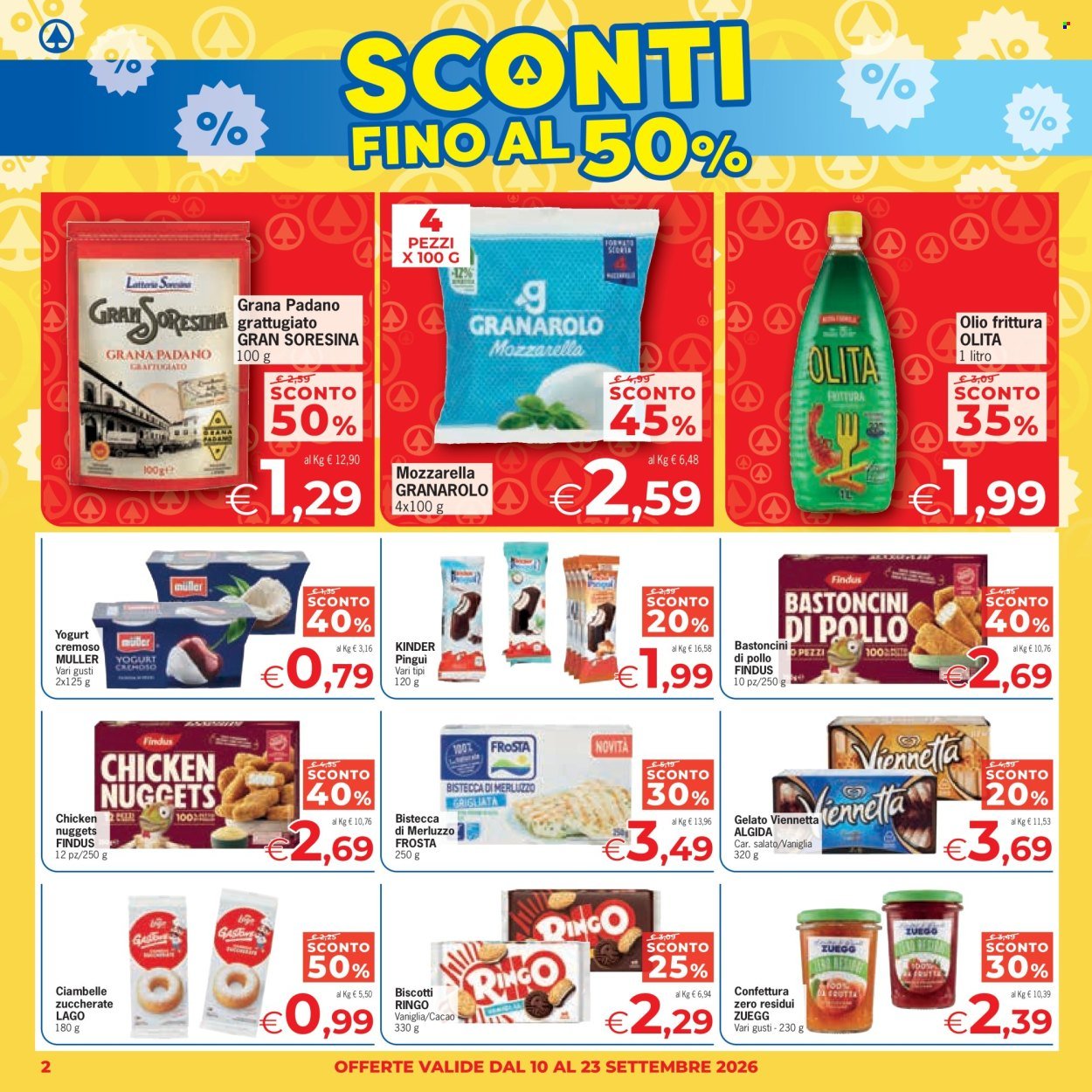 Volantino EUROSPAR - Sconti fino al 50%