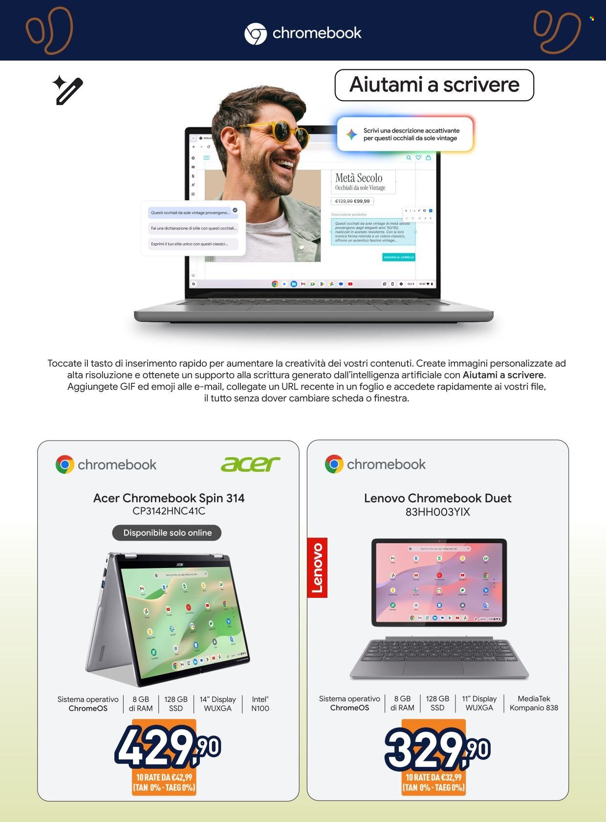 Volantino UNIEURO - Speciale Chromebook