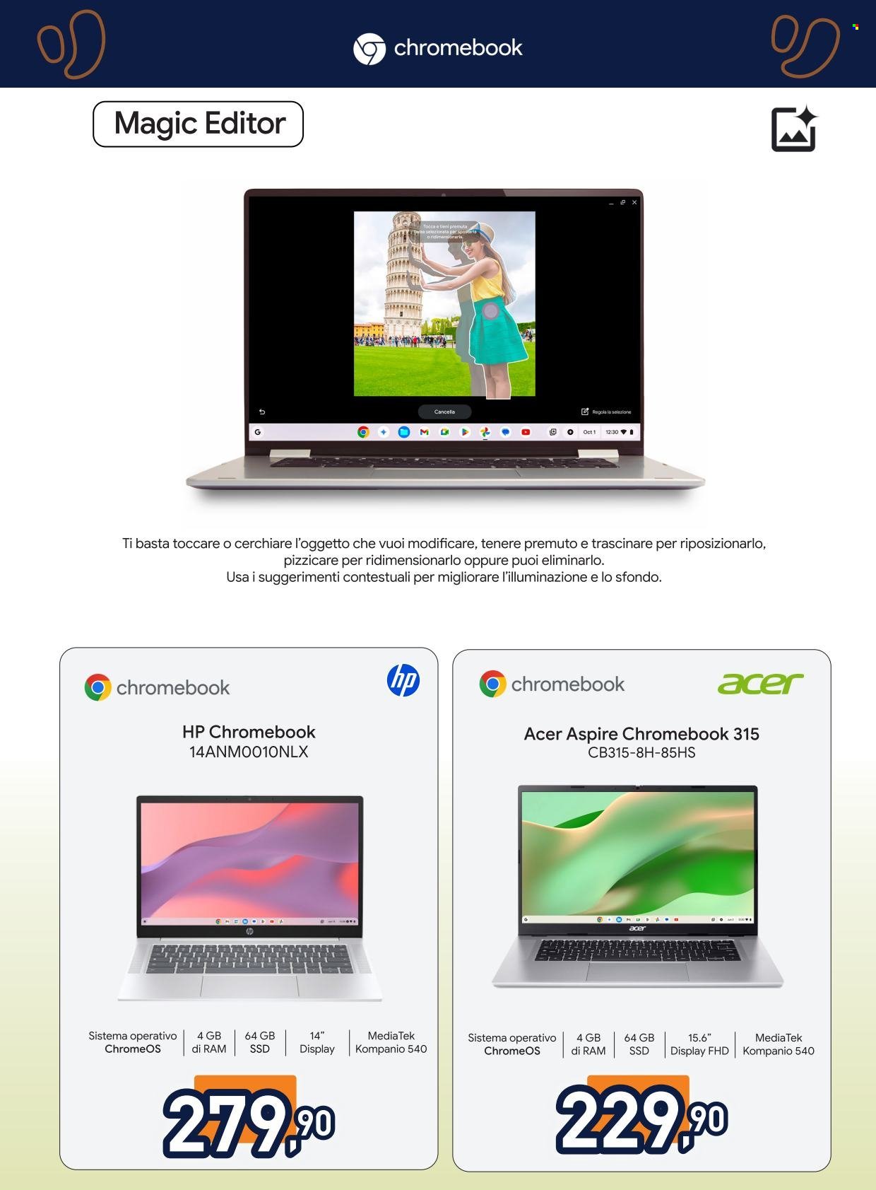 Volantino UNIEURO - Speciale Chromebook