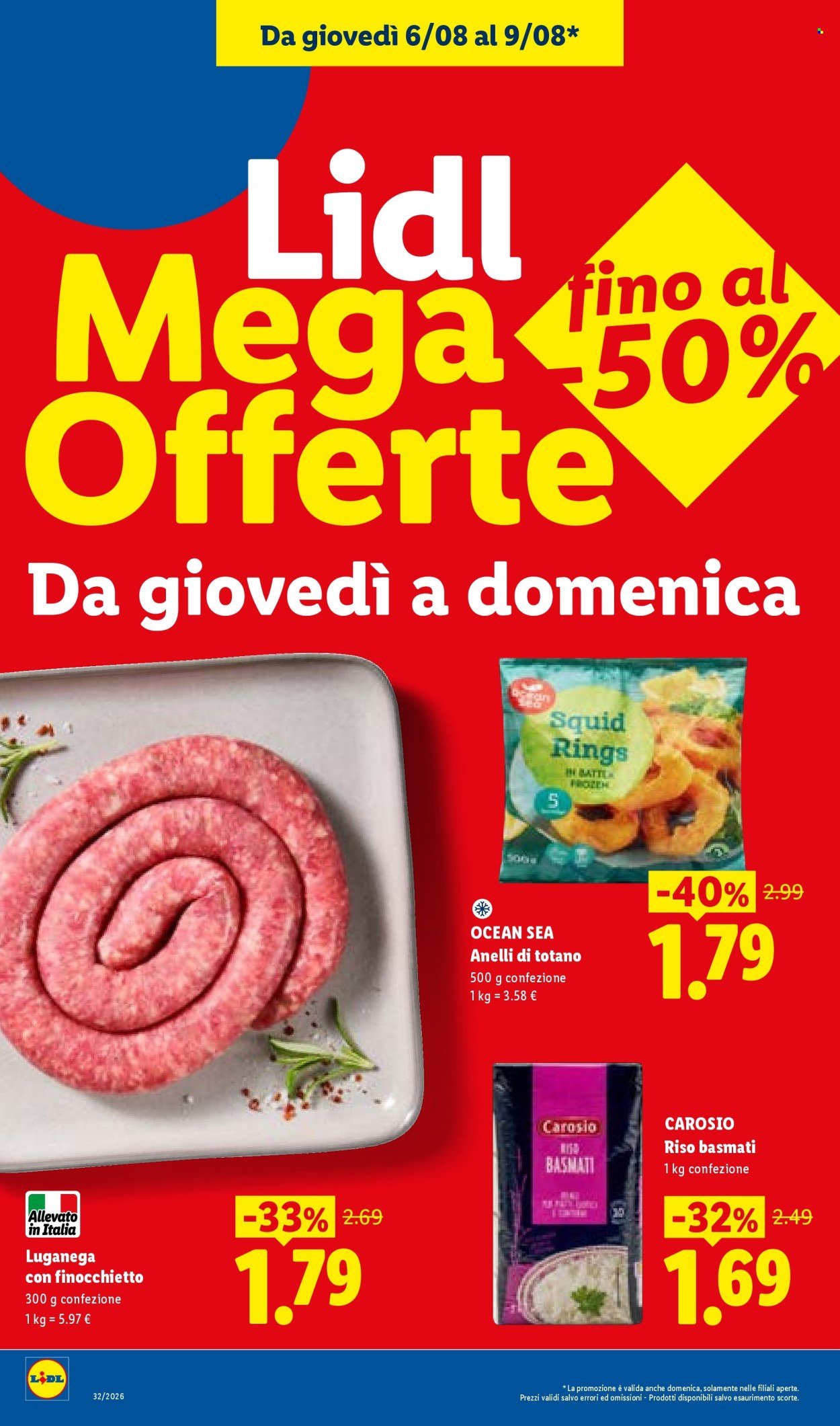 Volantino LIDL - L'estate del risparmio