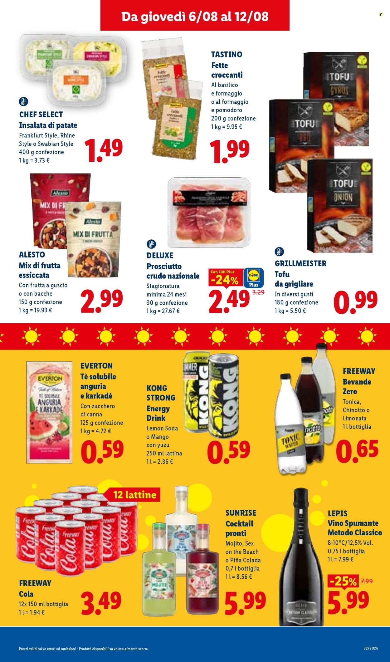 Volantino LIDL - L'estate del risparmio