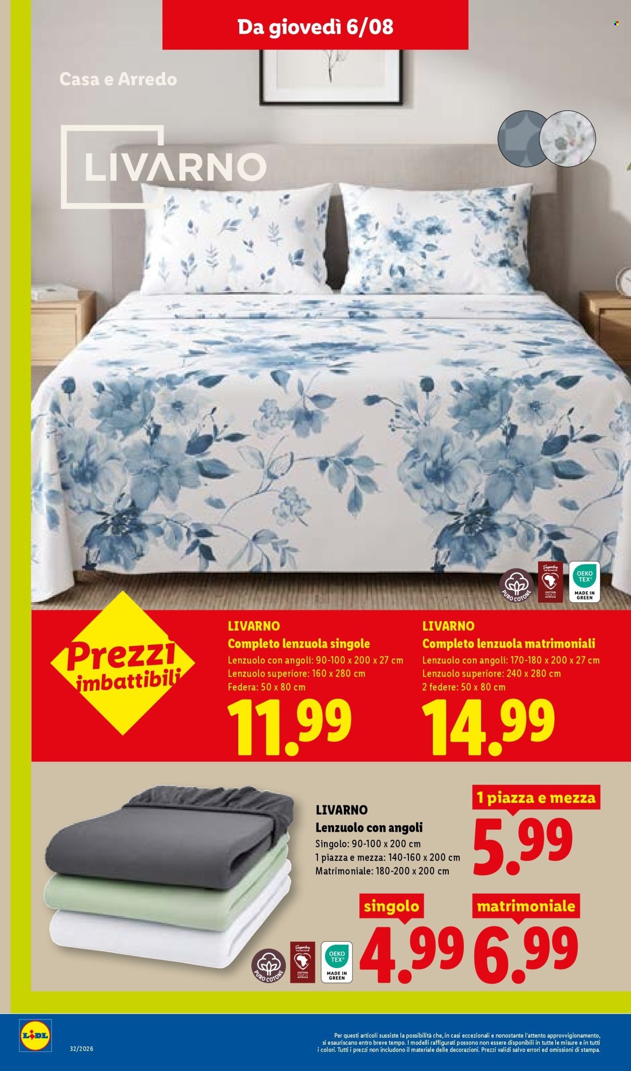 Volantino LIDL - L'estate del risparmio