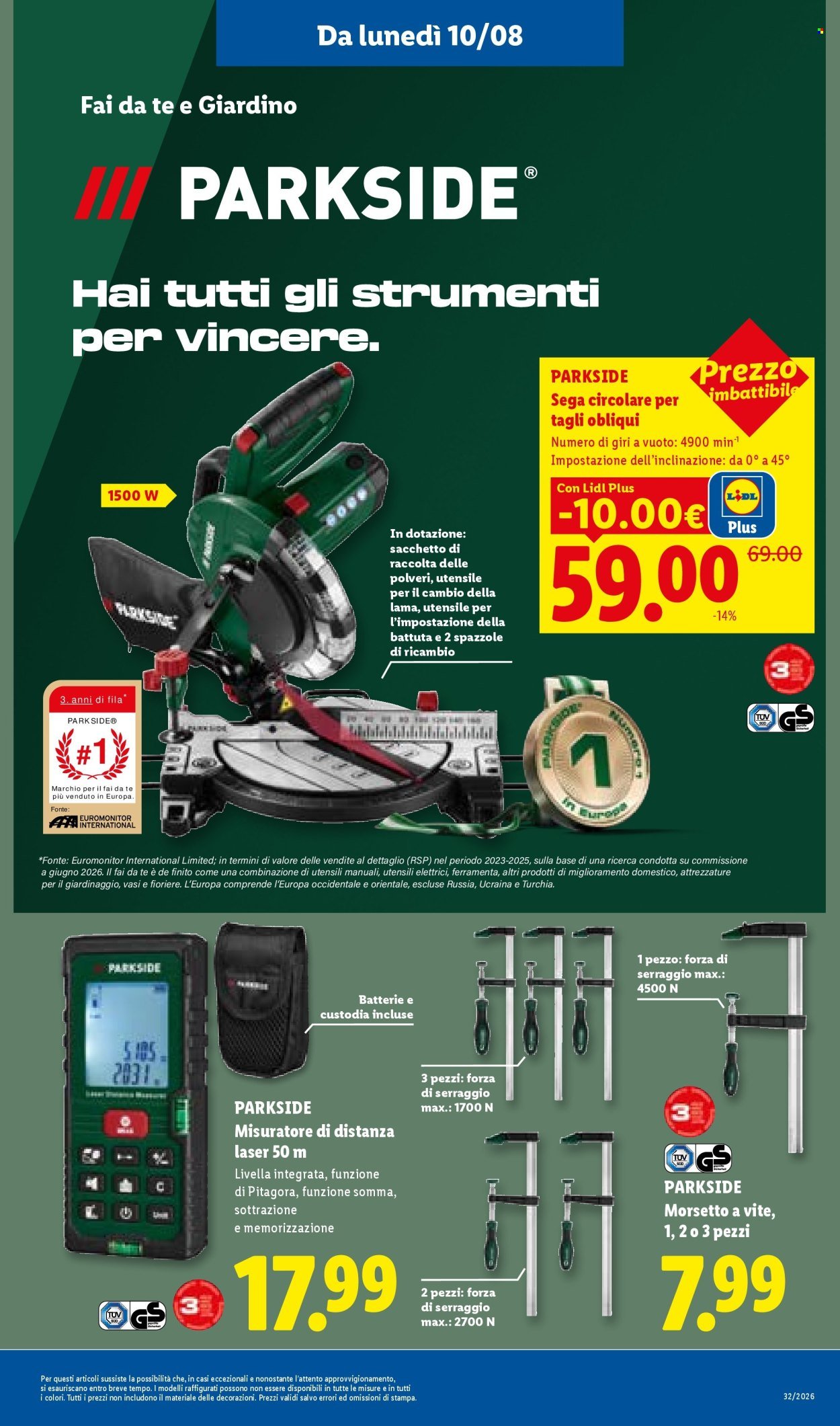 Volantino LIDL - L'estate del risparmio