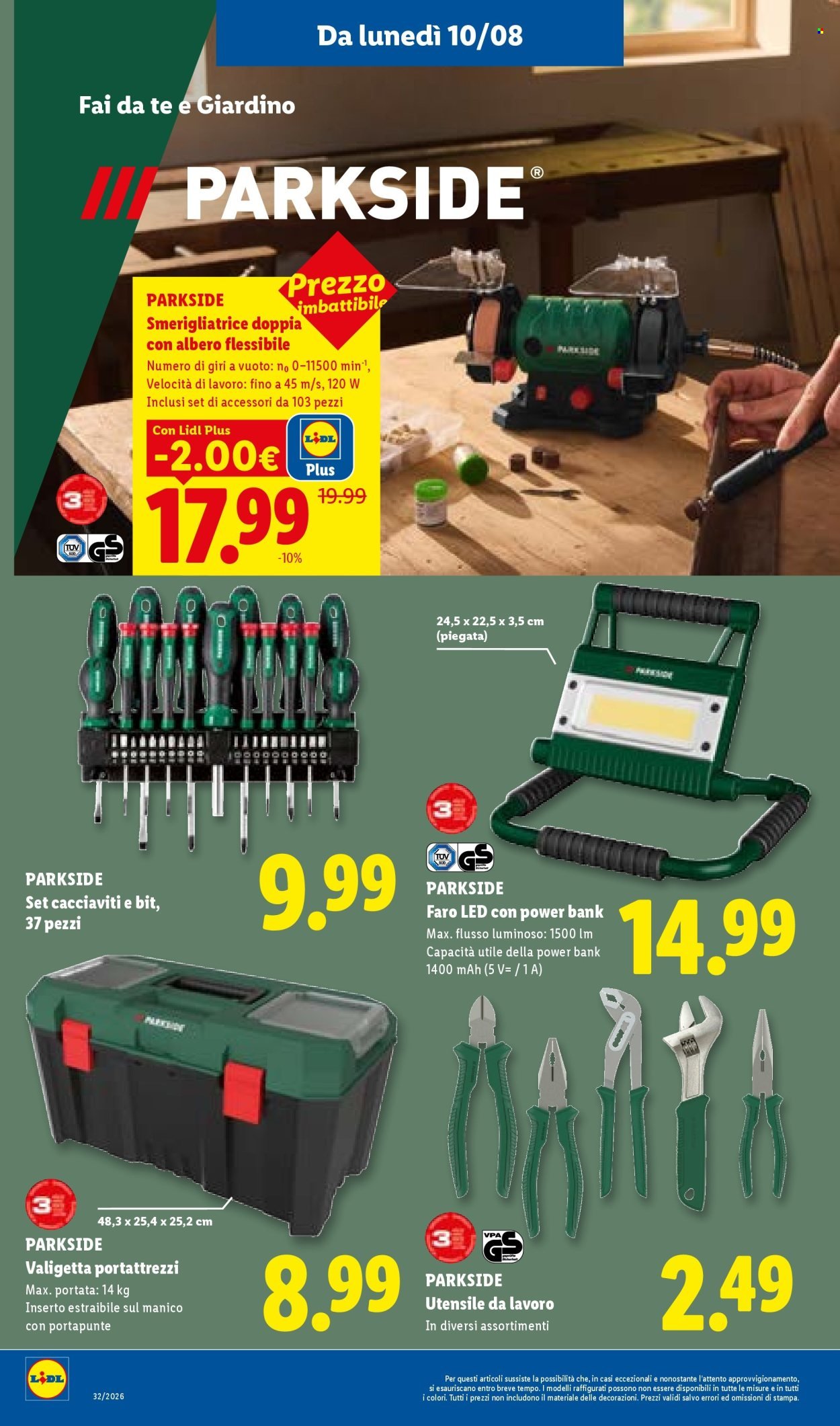 Volantino LIDL - L'estate del risparmio