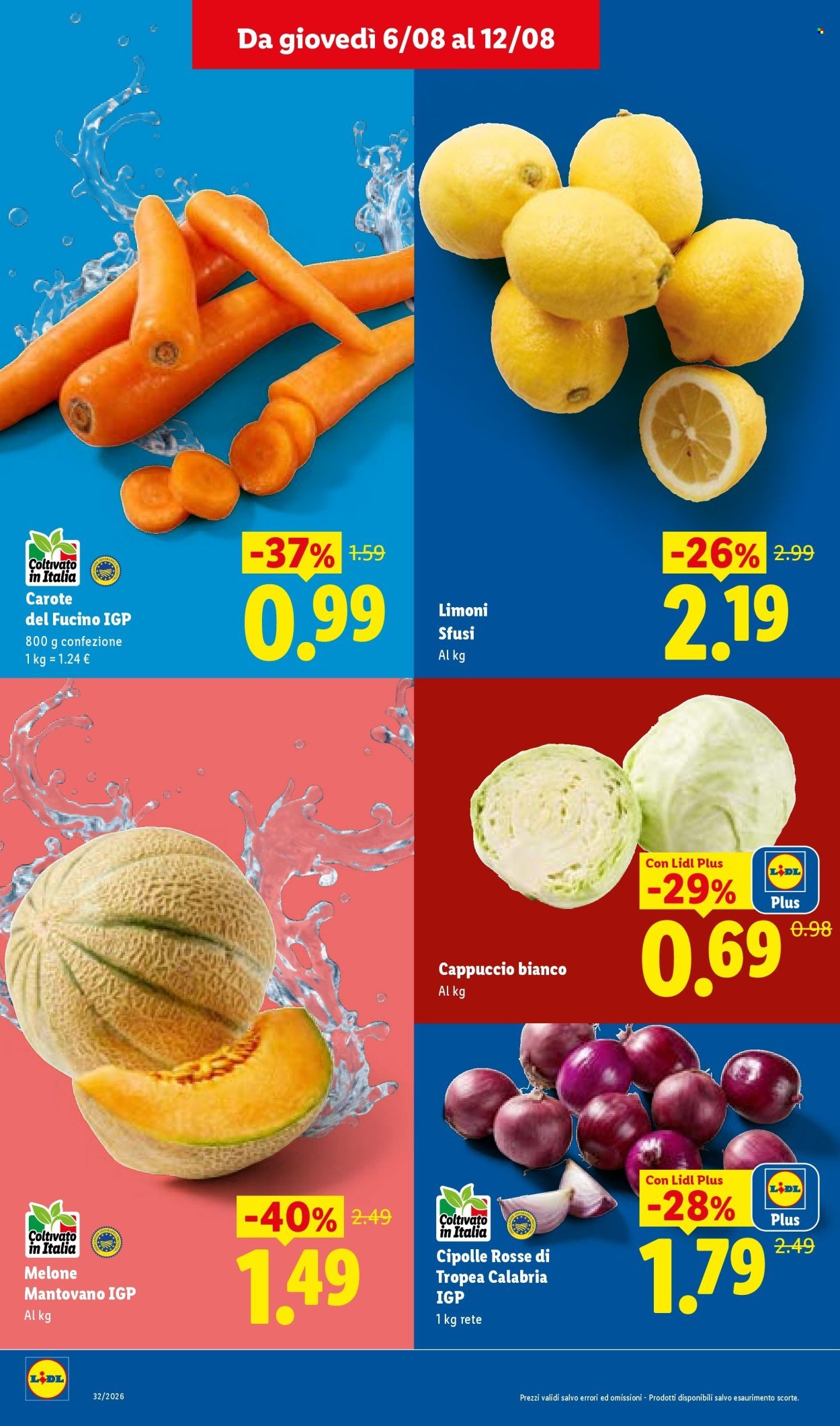 Volantino LIDL - L'estate del risparmio