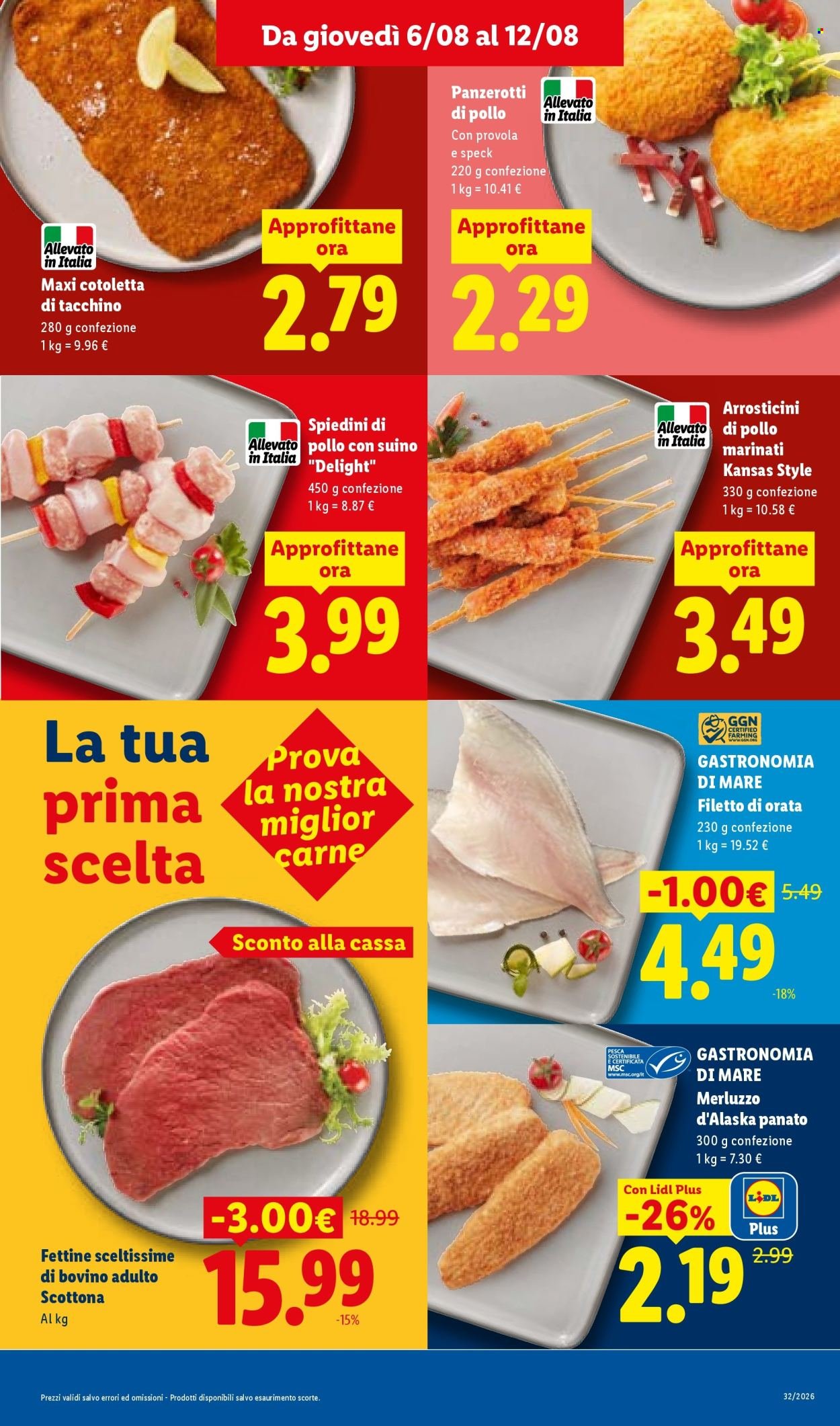 Volantino LIDL - L'estate del risparmio