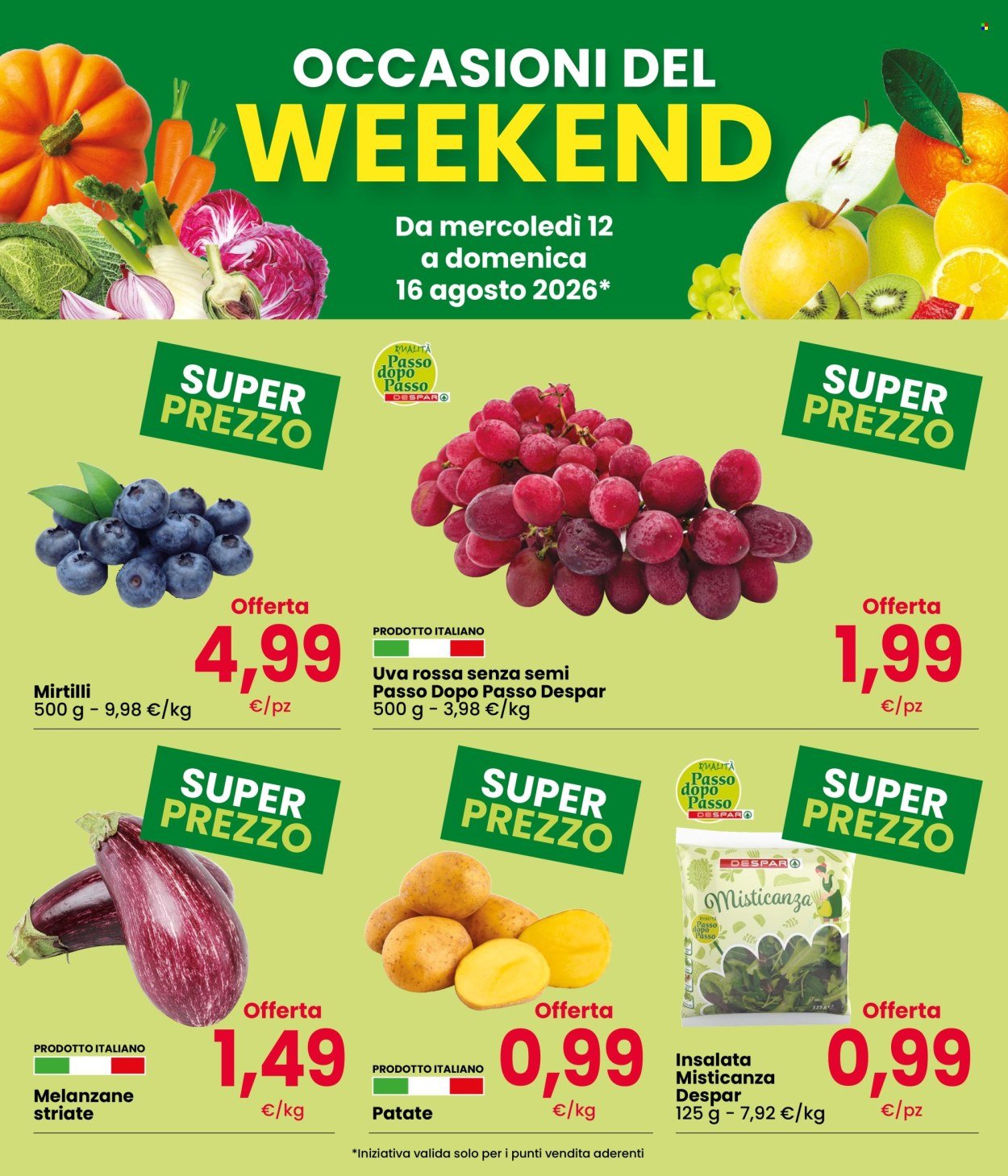 Volantino INTERSPAR - Fresche Occasioni