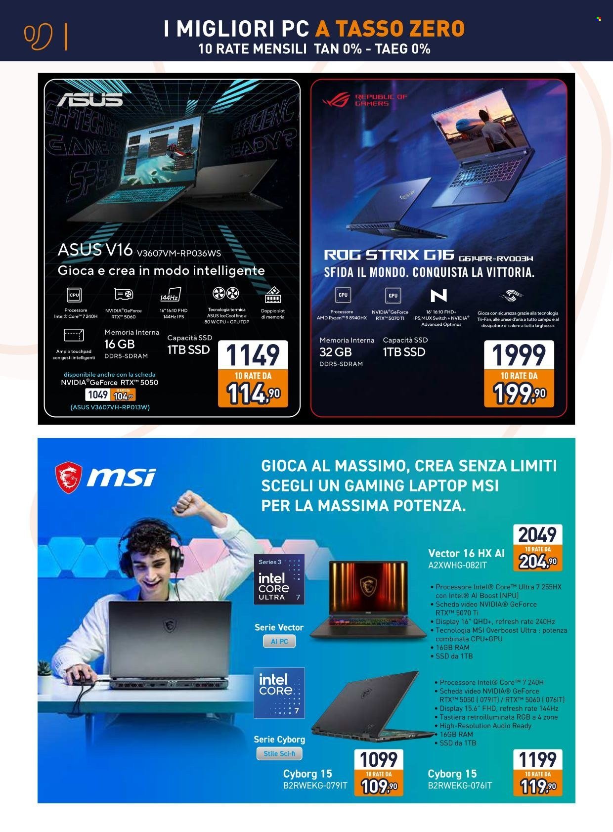 Volantino UNIEURO - Speciale Gaming