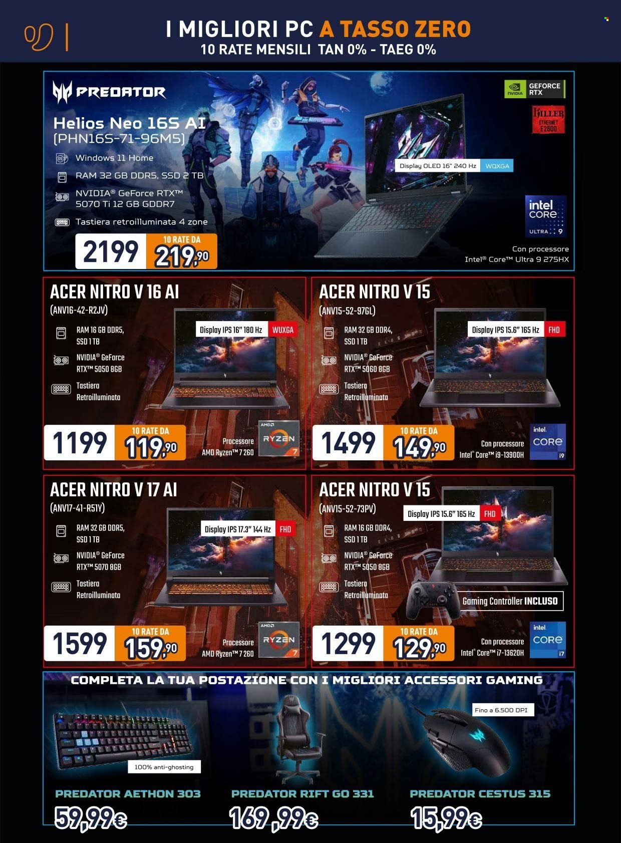 Volantino UNIEURO - Speciale Gaming
