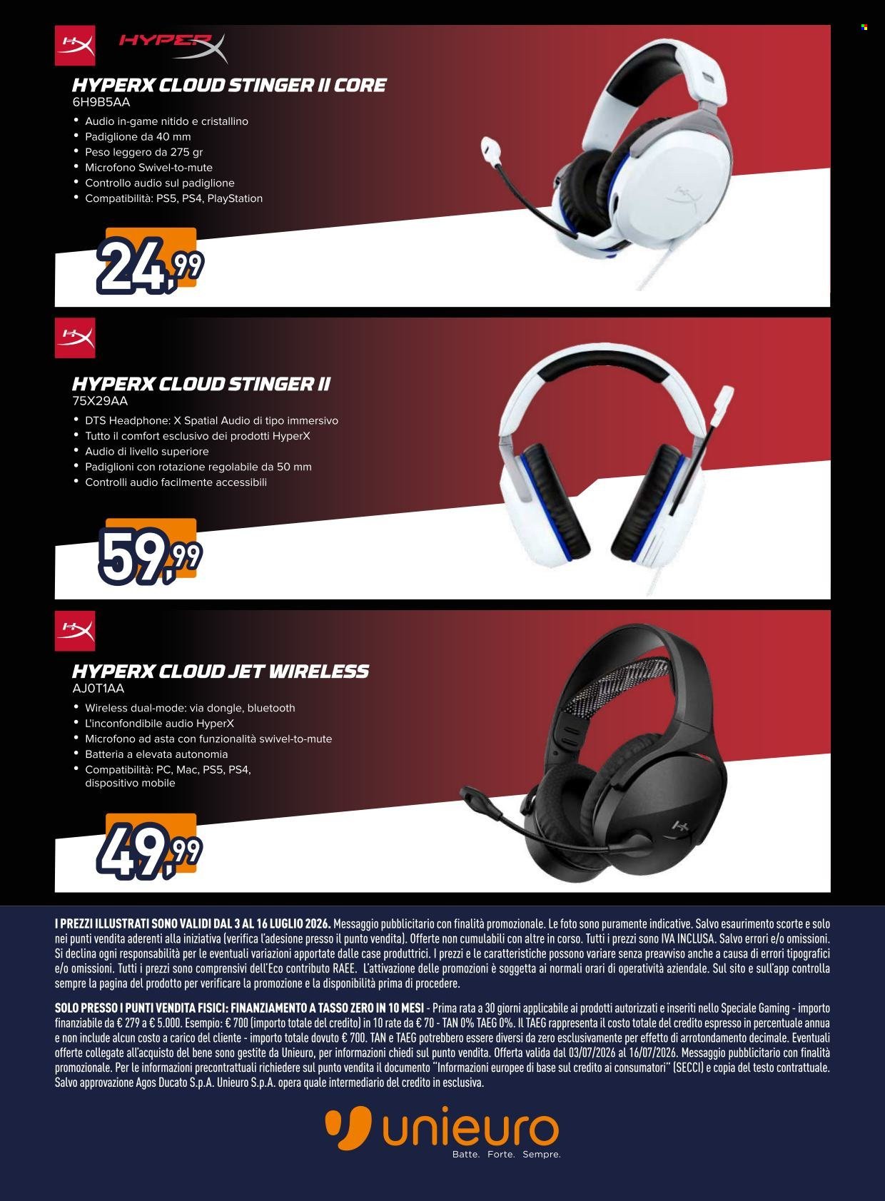 Volantino UNIEURO - Speciale Gaming
