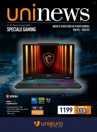 Volantino UNIEURO - Speciale Gaming