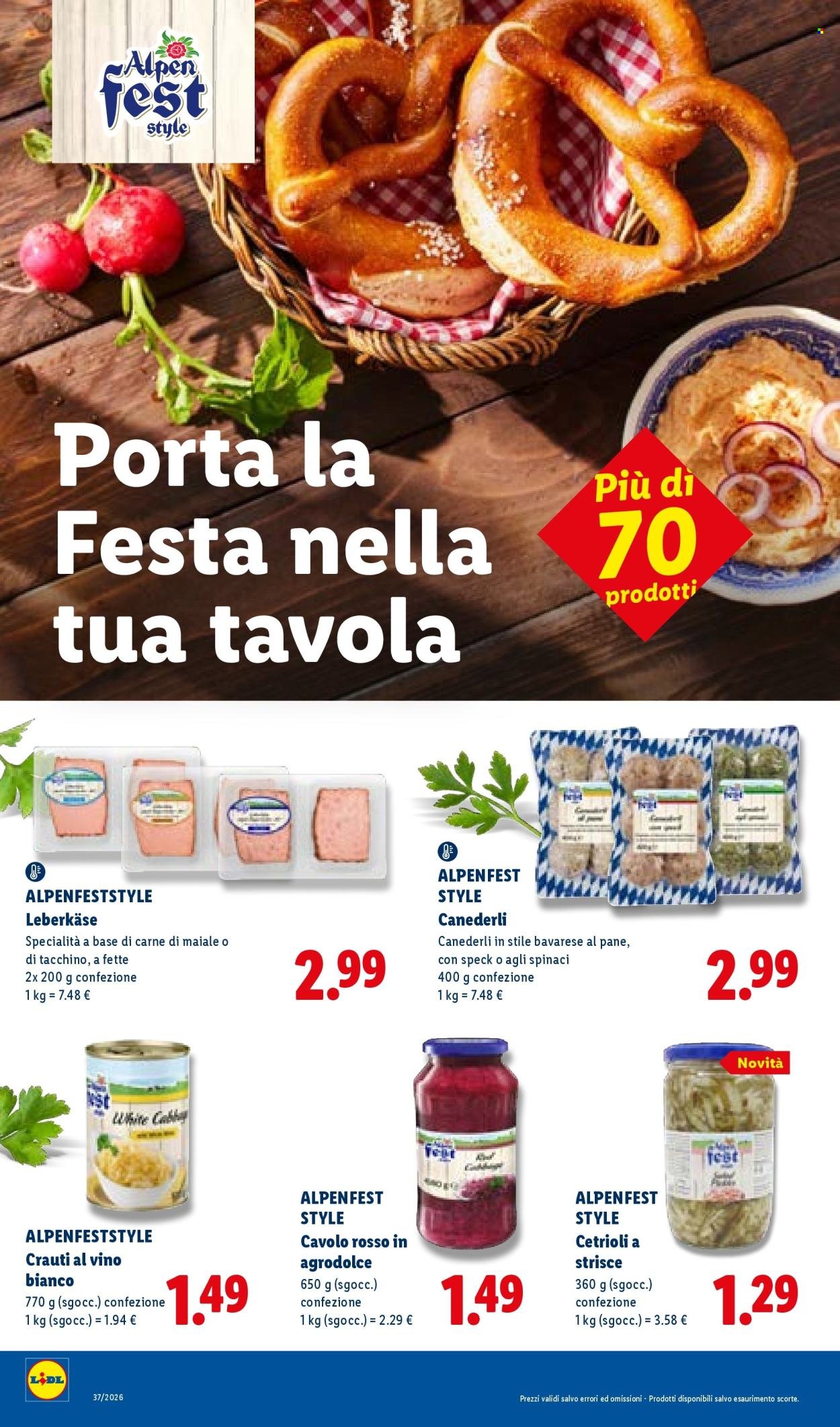 Volantino LIDL - Piccoli Prezzi