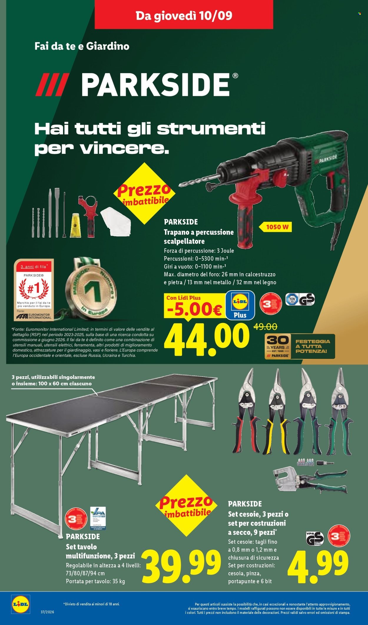 Volantino LIDL - Piccoli Prezzi
