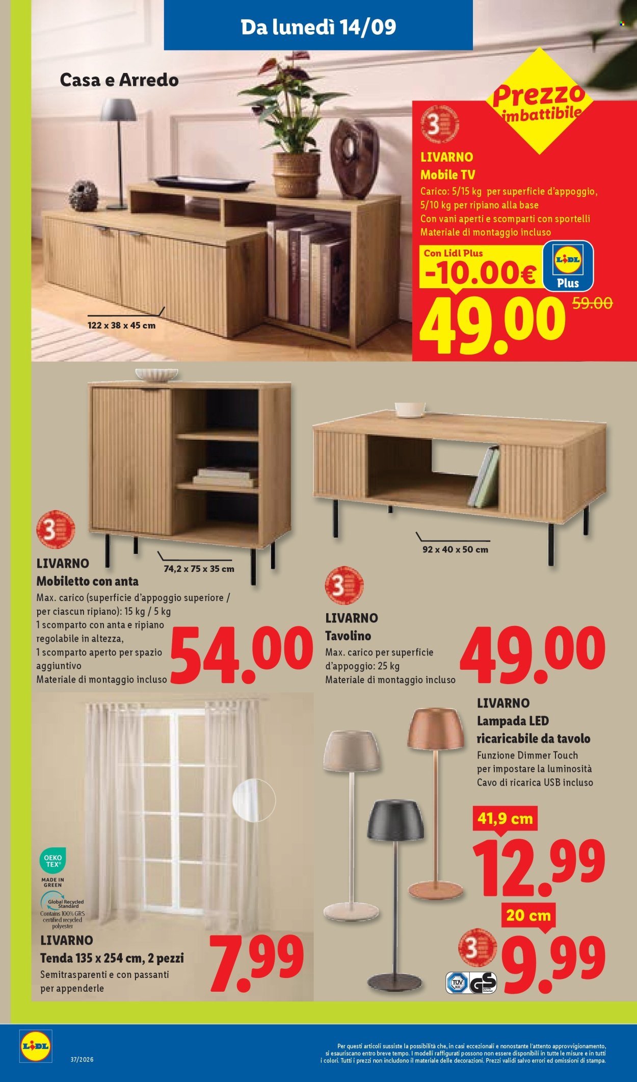 Volantino LIDL - Piccoli Prezzi