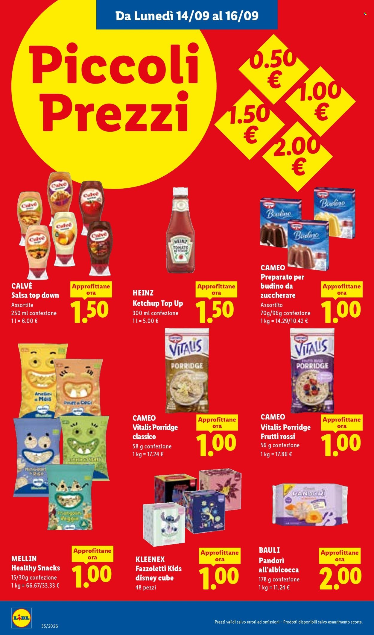 Volantino LIDL - Piccoli Prezzi