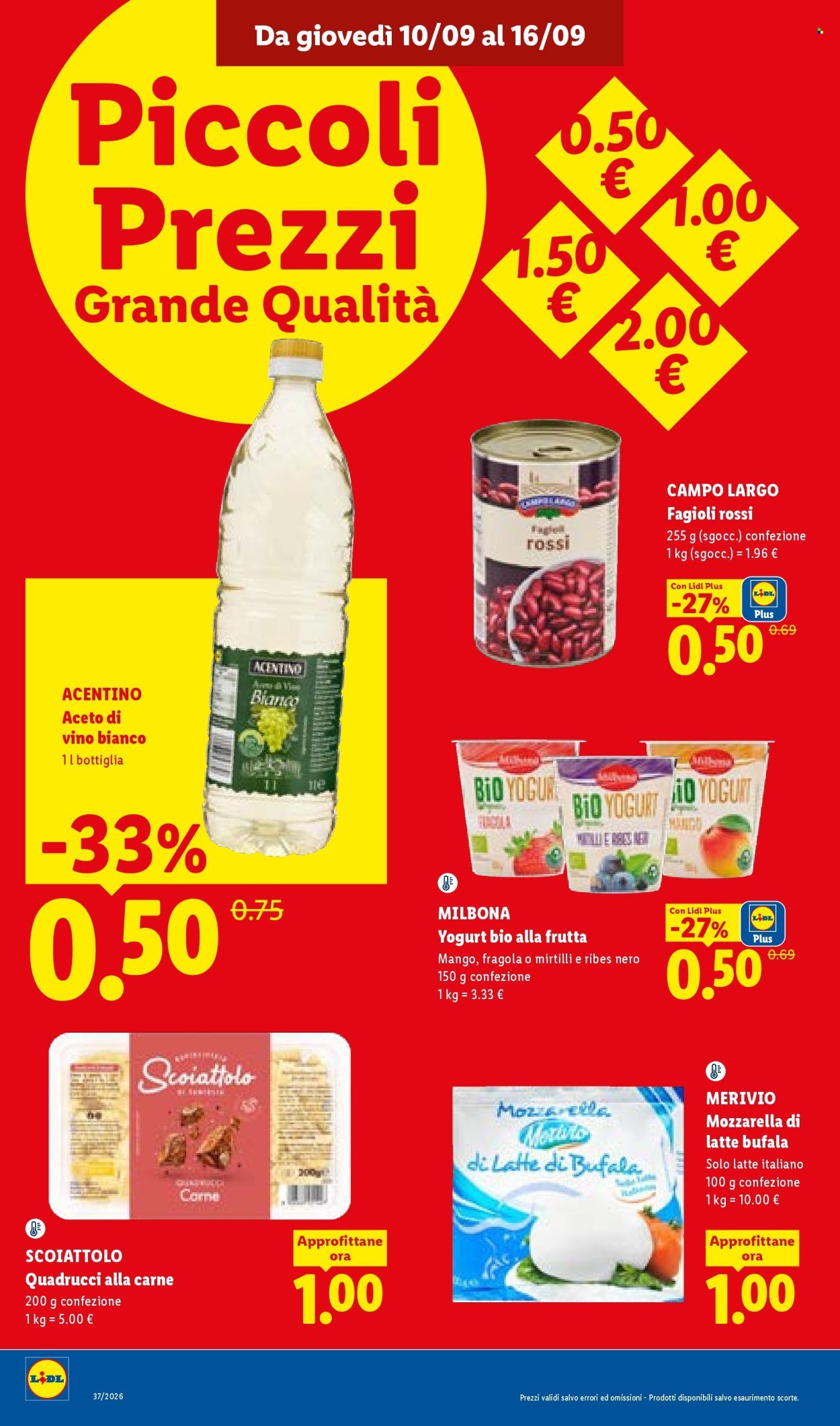 Volantino LIDL - Piccoli Prezzi