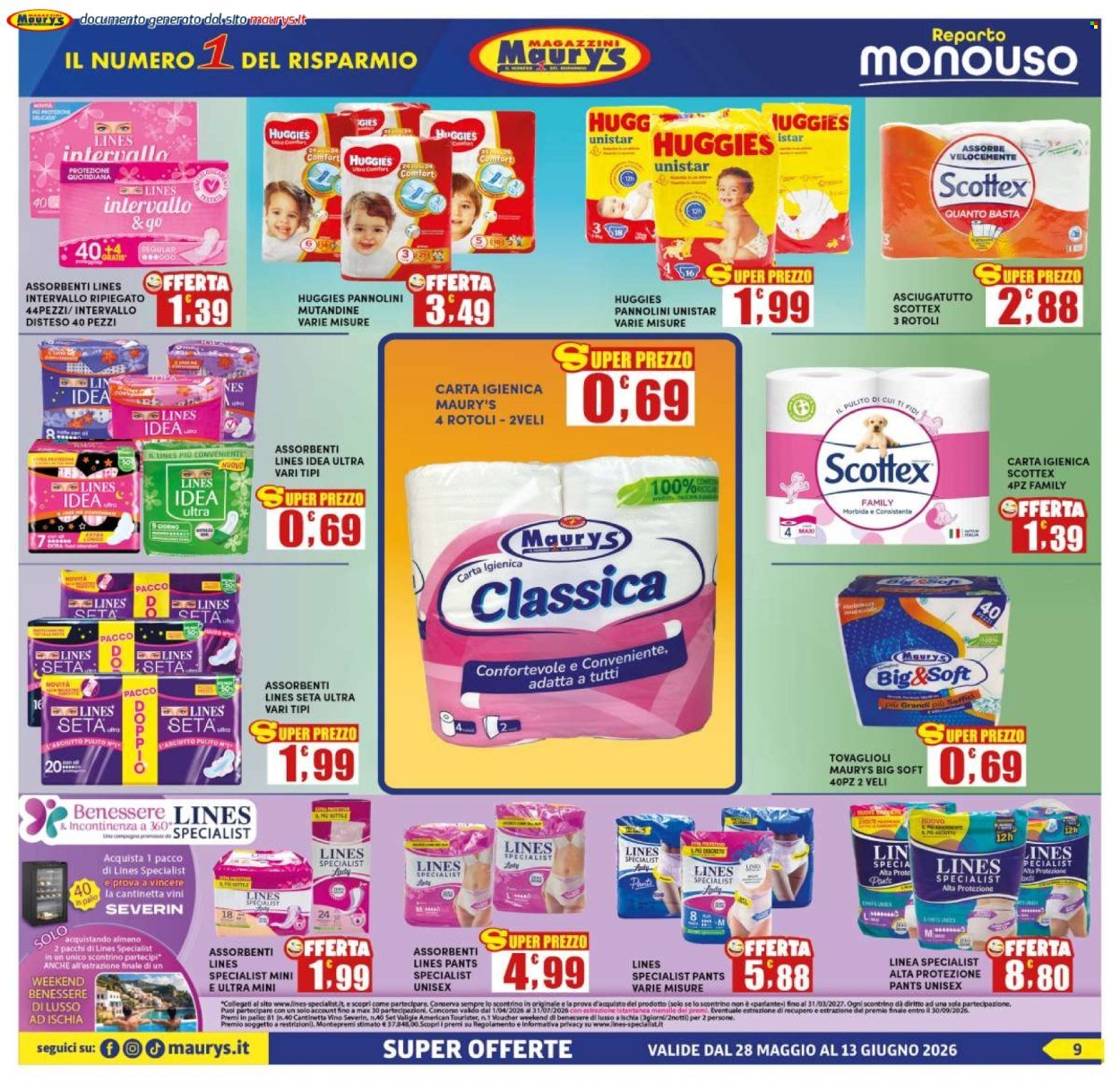 Volantino MAURY'S - Da giovedì 28 maggio 2026