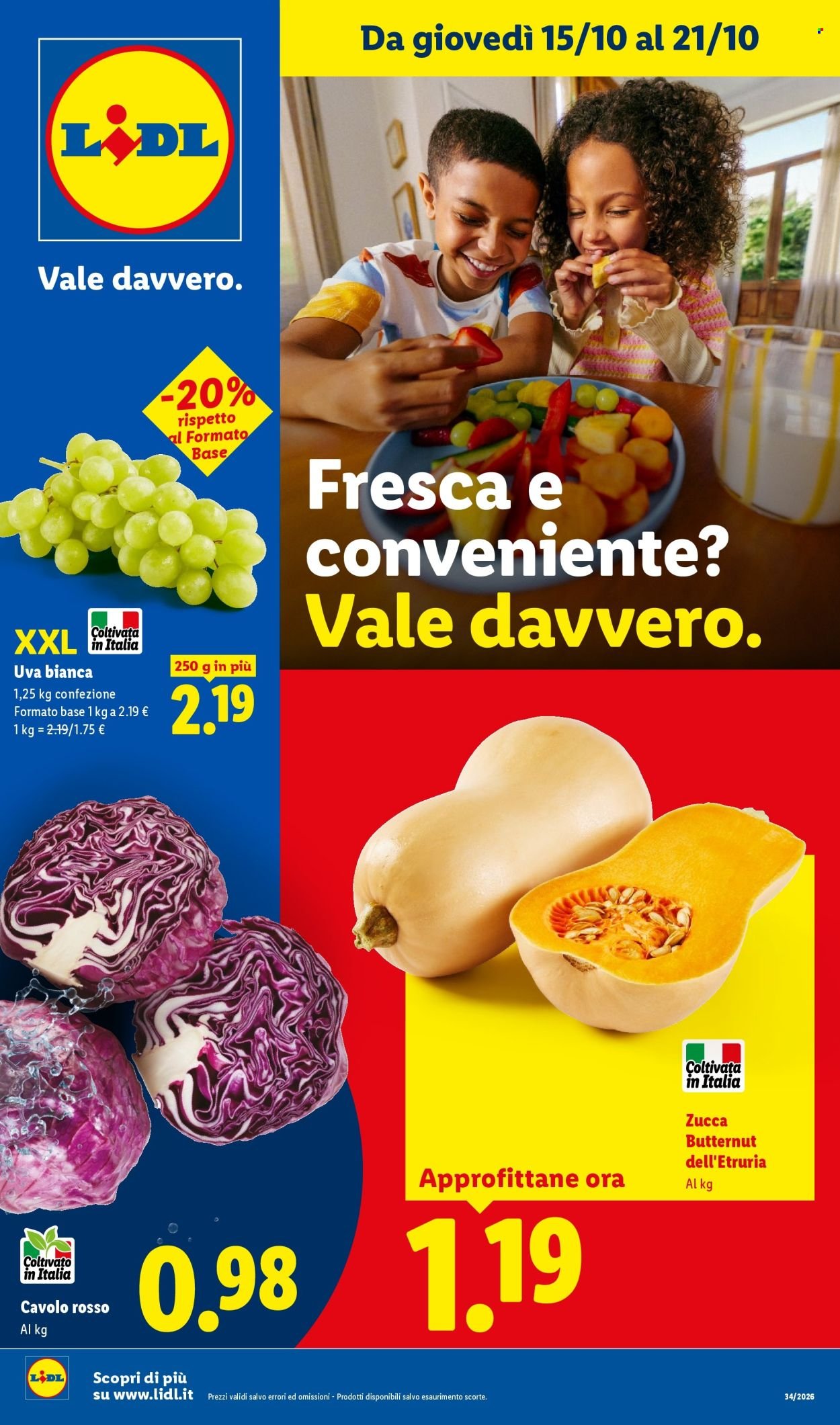 Volantino LIDL - Fresca e conveniente
