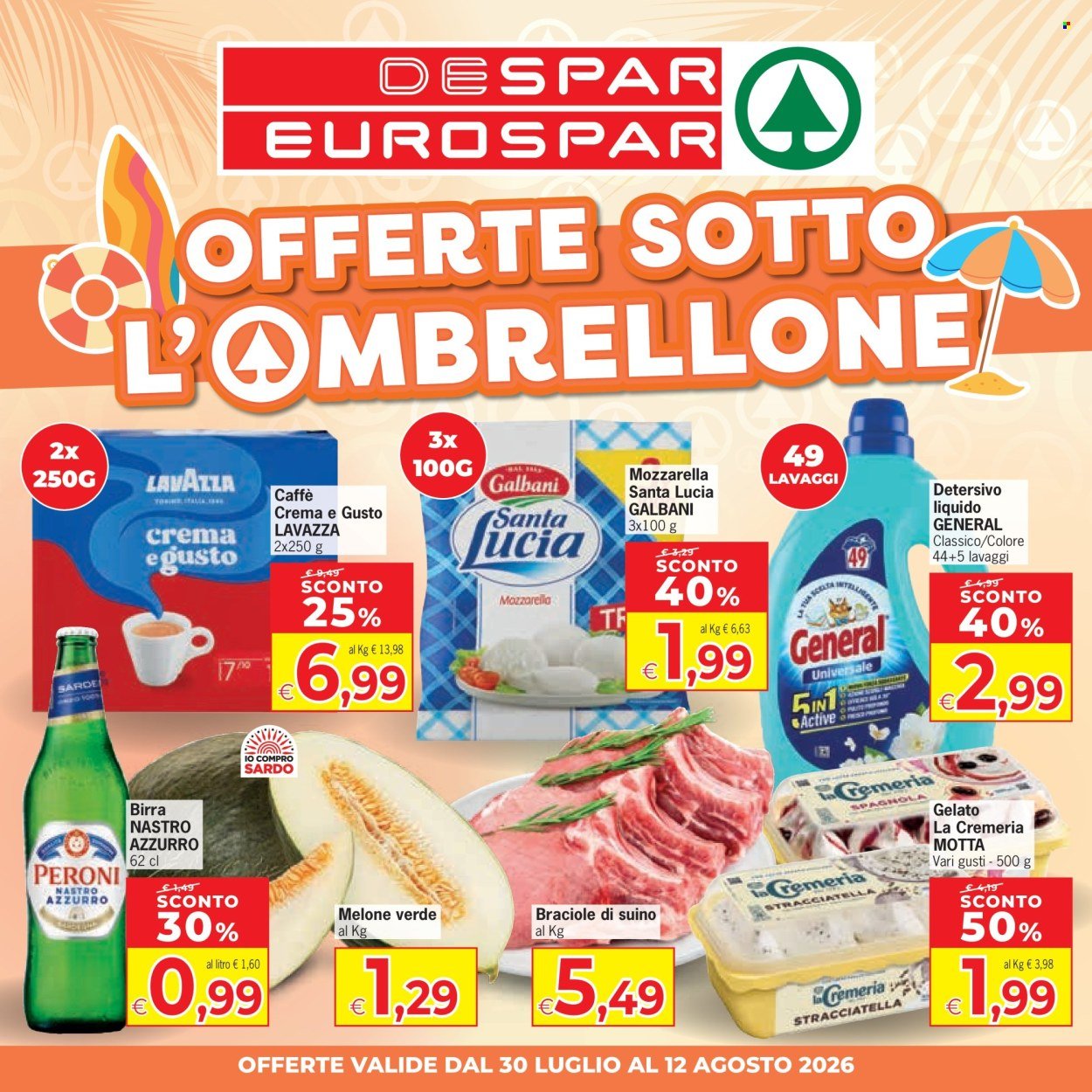 Volantino DESPAR - Offerte sotto l'ombrellone