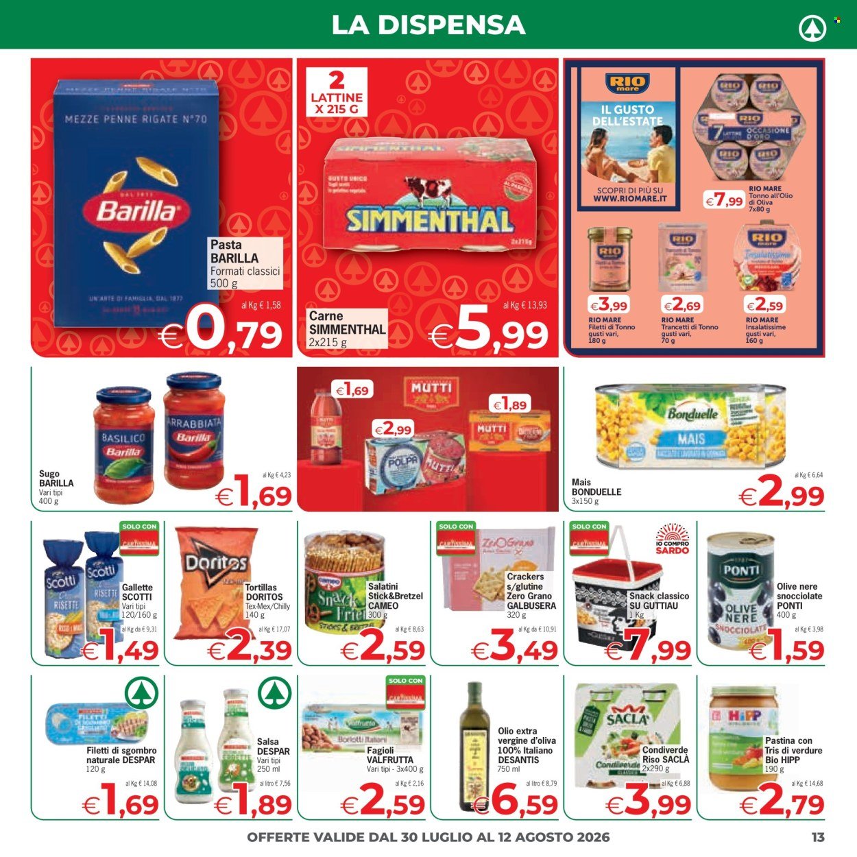 Volantino DESPAR - Offerte sotto l'ombrellone