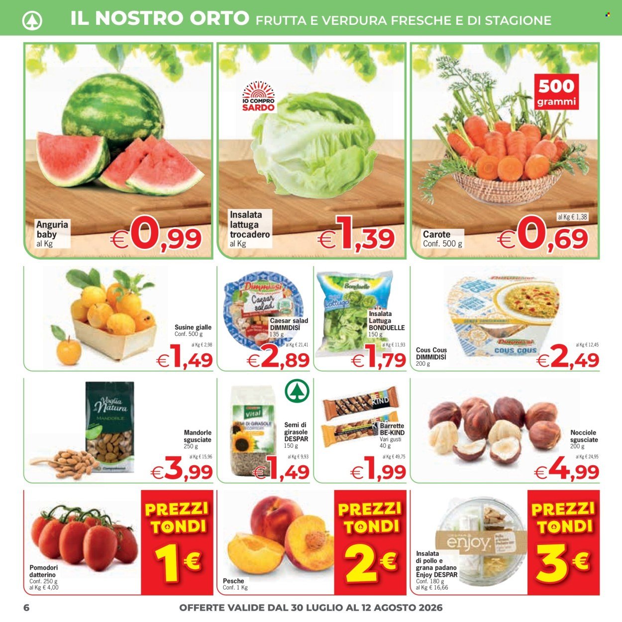 Volantino DESPAR - Offerte sotto l'ombrellone