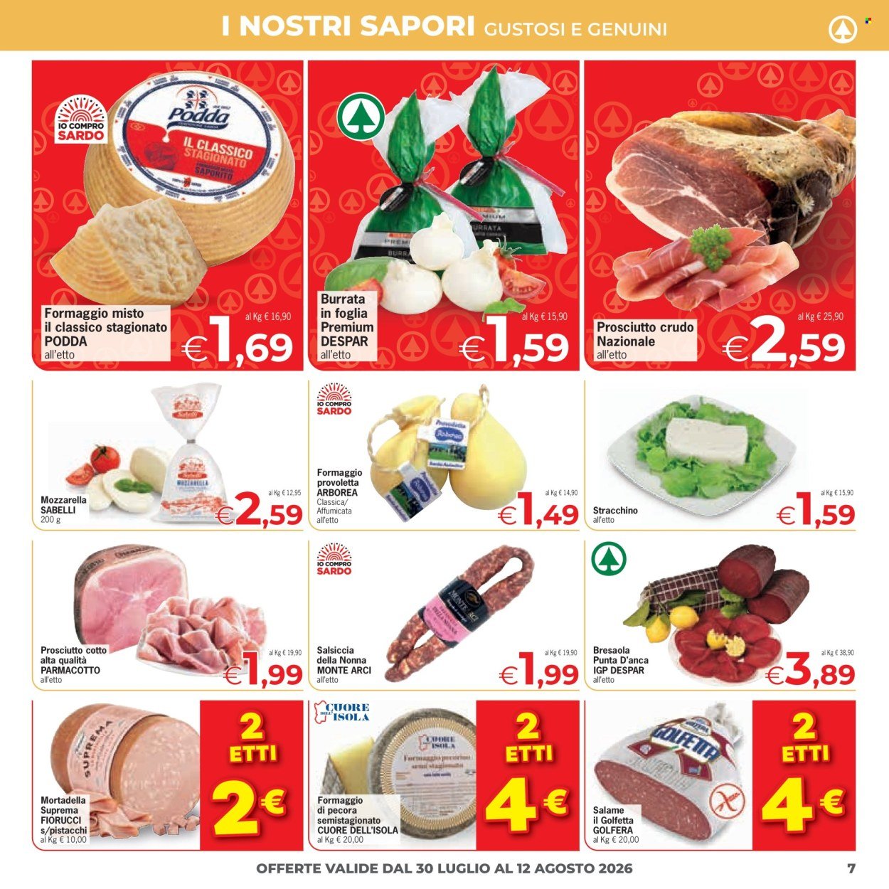 Volantino DESPAR - Offerte sotto l'ombrellone