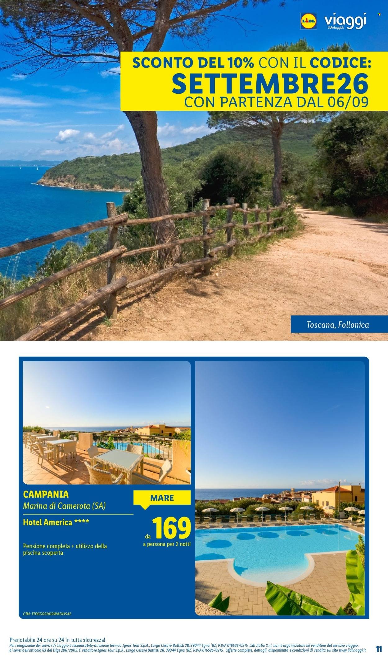 Offerta LIDL - Vacanze da sogno per la tua estate