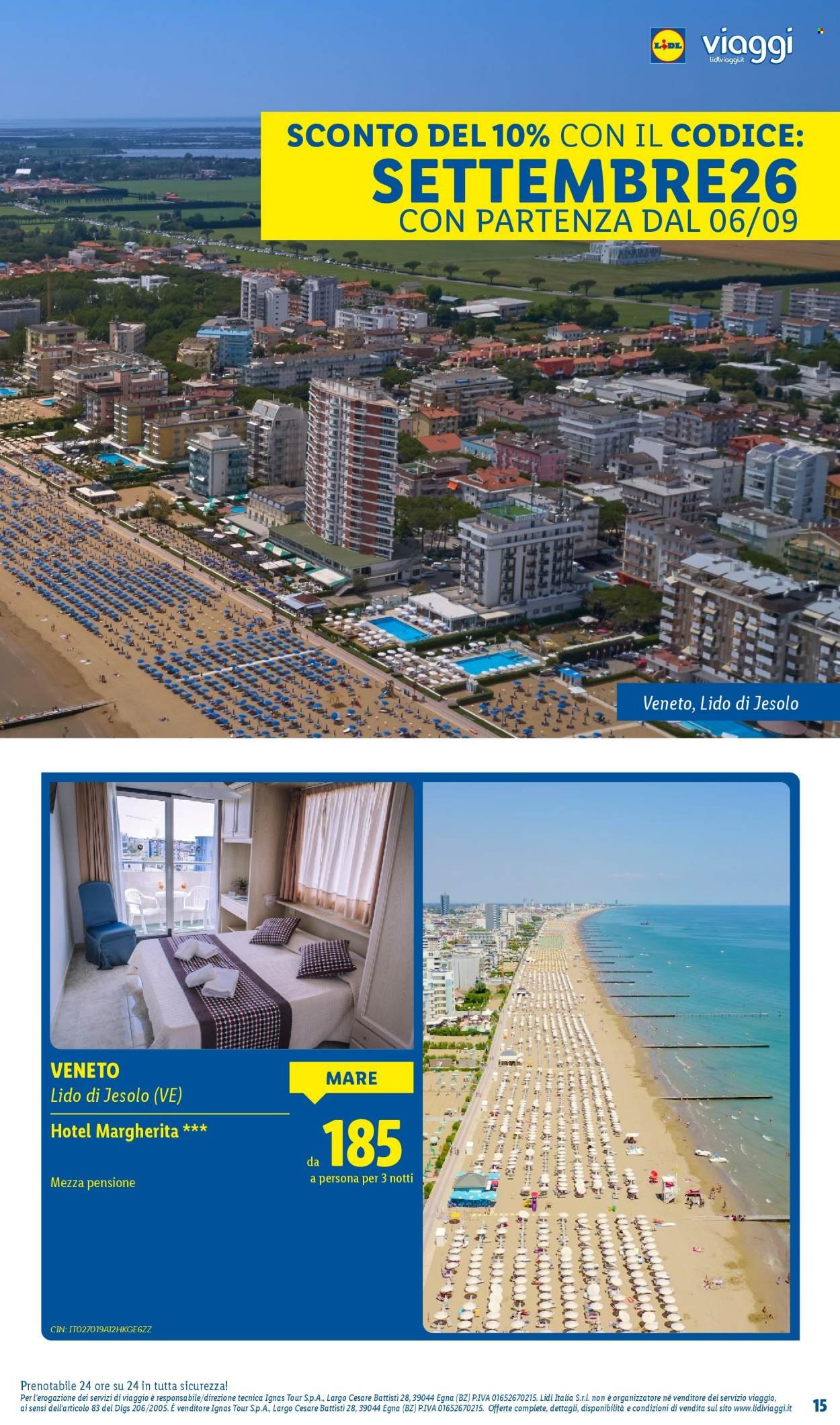 Offerta LIDL - Vacanze da sogno per la tua estate